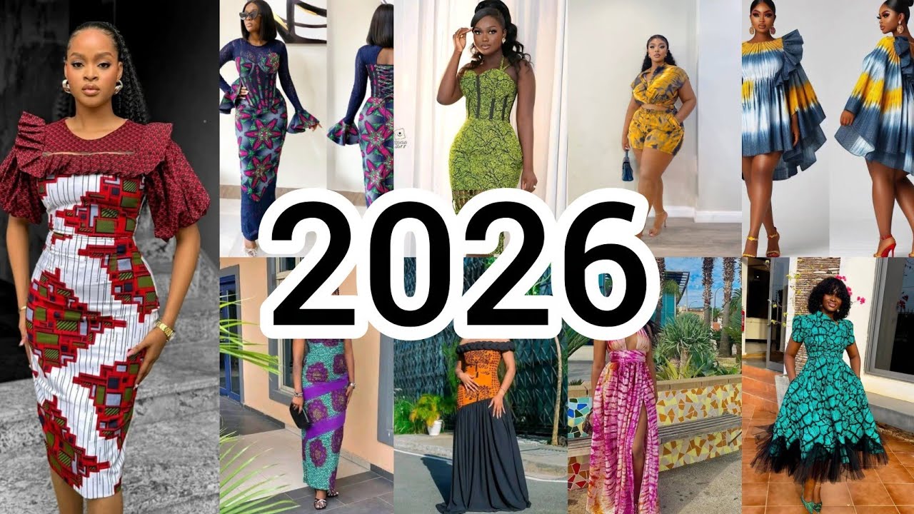 2026 TRENDY AND HOTTEST ANKARA GOWN -/ANKARA LONG & SHORT GOWN DESIGNS /TRENDING ANKARA STYLES