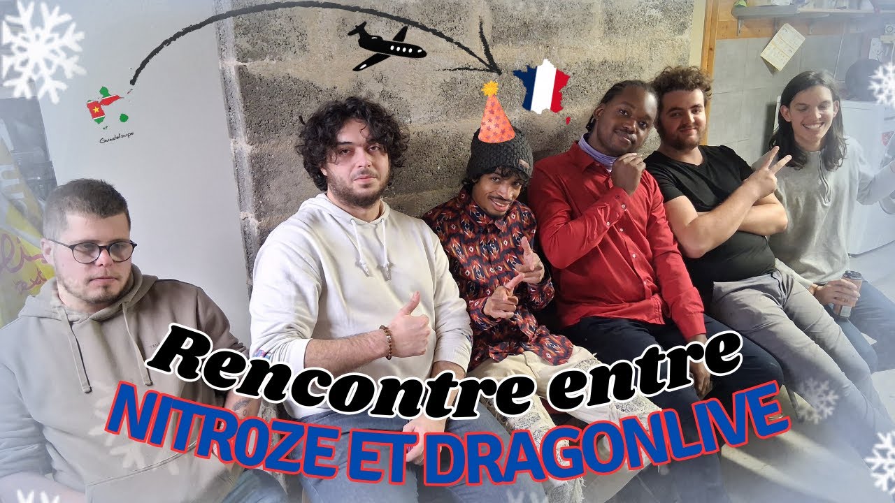 Vlog - Rencontre entre @nitr0ze414  et @dragonlivefr