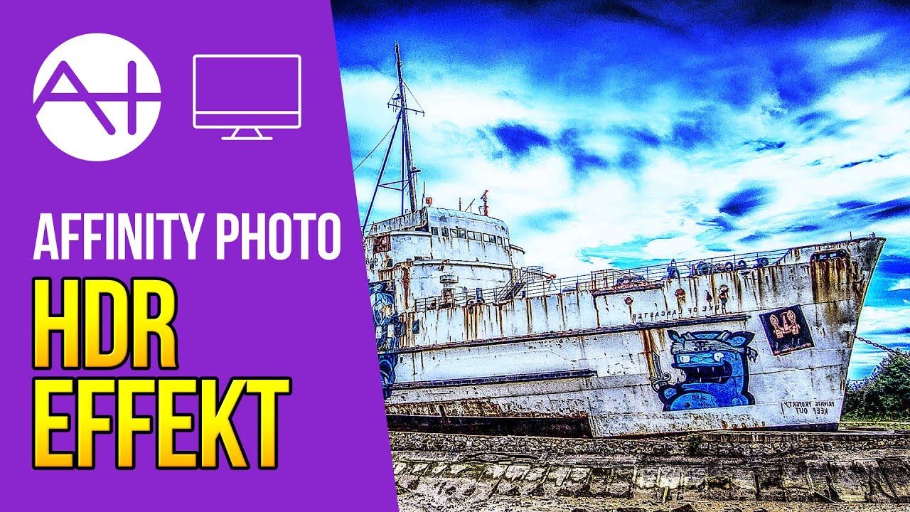 Wie erstellt man einen HDR Effekt in Affinity Photo