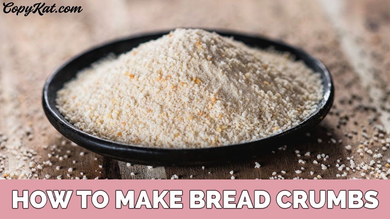 How to Make Bread Crumbs