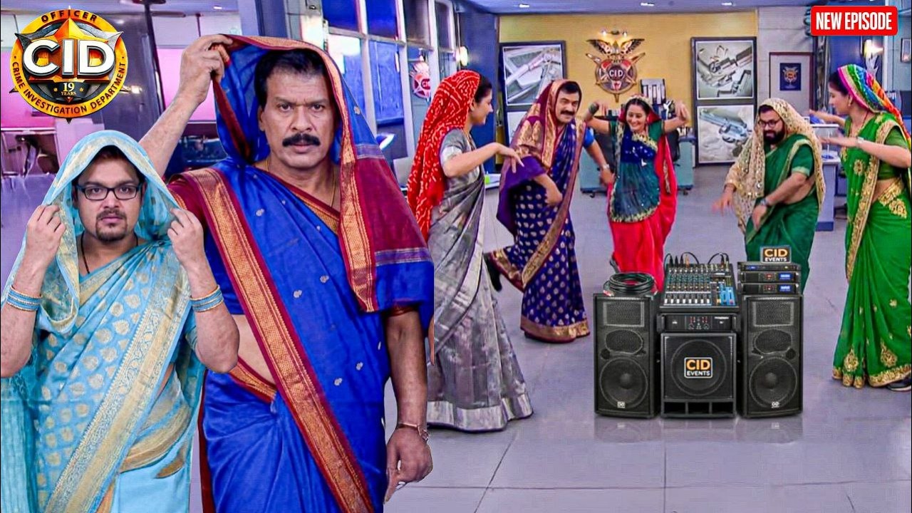Daya भाभी ने साड़ी पहना कर करबाया Cid टीम से जबरदस्त डांस || CID | Latest Episode ||