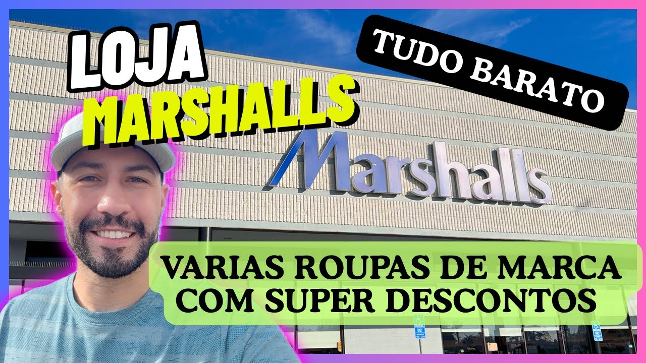 Loja Marshalls - Estados Unidos | TUDO BARATO ( roupas, tênis, acessórios e muito mais) 