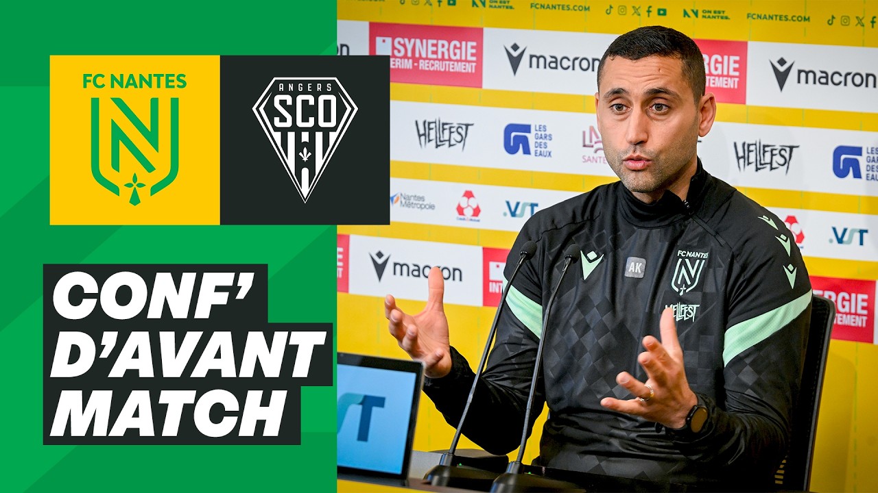 🎥🎙️ [J25] Ahmed Kantari avant FC Nantes - Angers SCO