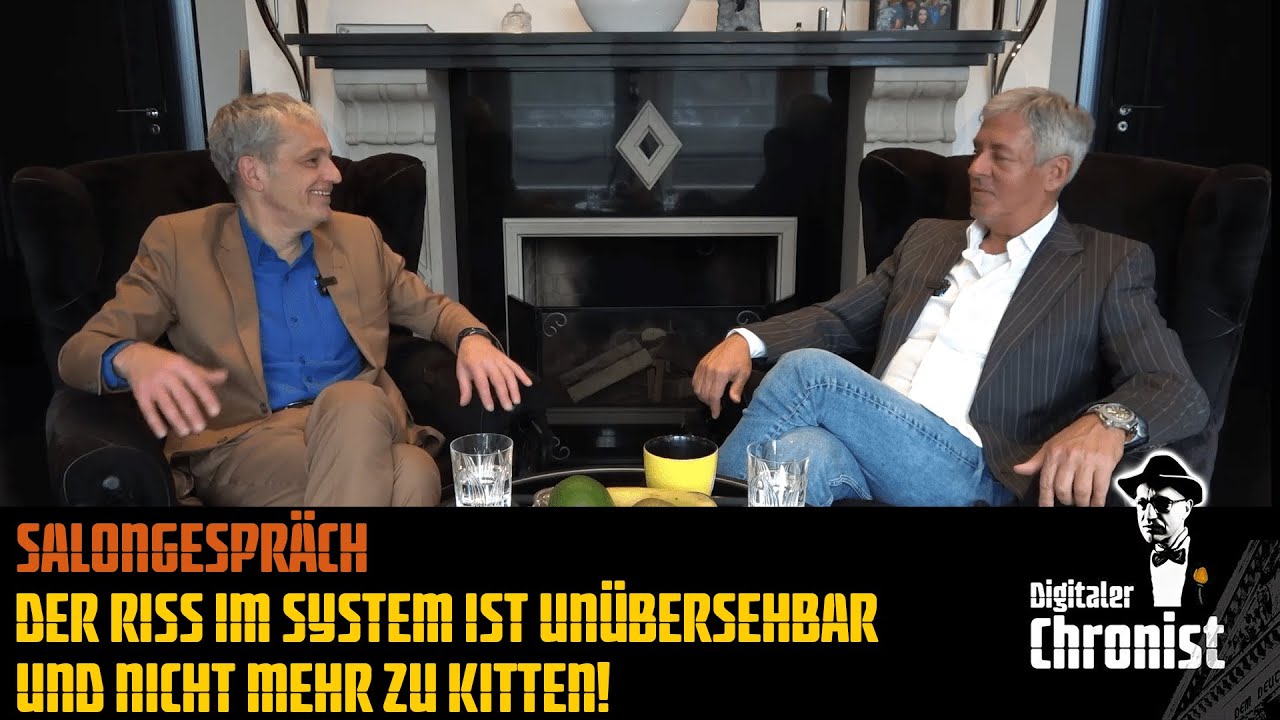 Salongespräch - Der Riss im System ist unübersehbar und nicht mehr zu kitten!