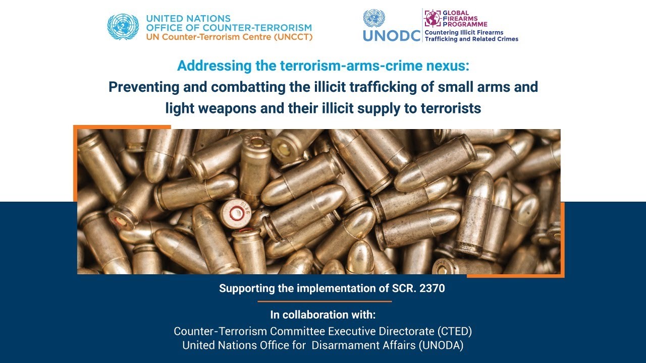 Addressing the terrorism-arms-crime nexus: Preventing and combating the illicit trafficking of small