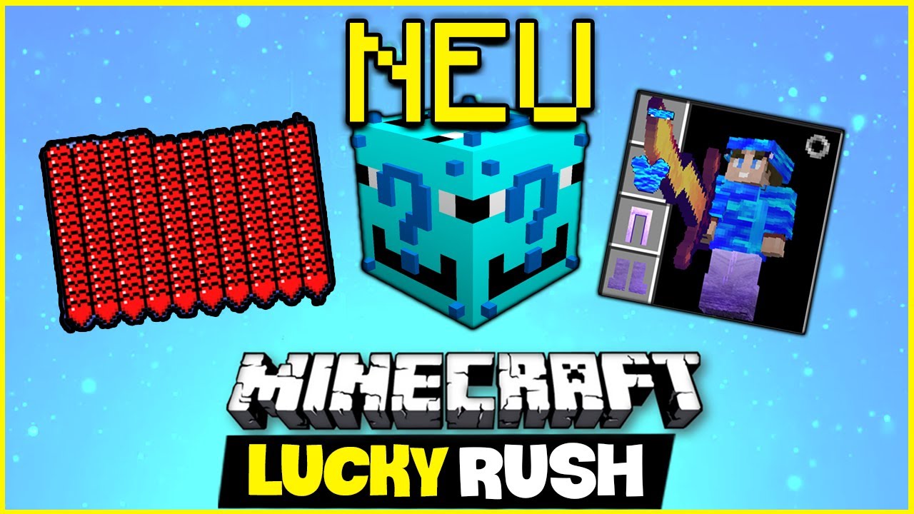 NEUER KRÄCKTUS LUCKY BLOCK | Minecraft LUCKY RUSH | baastiZockt Deutsch