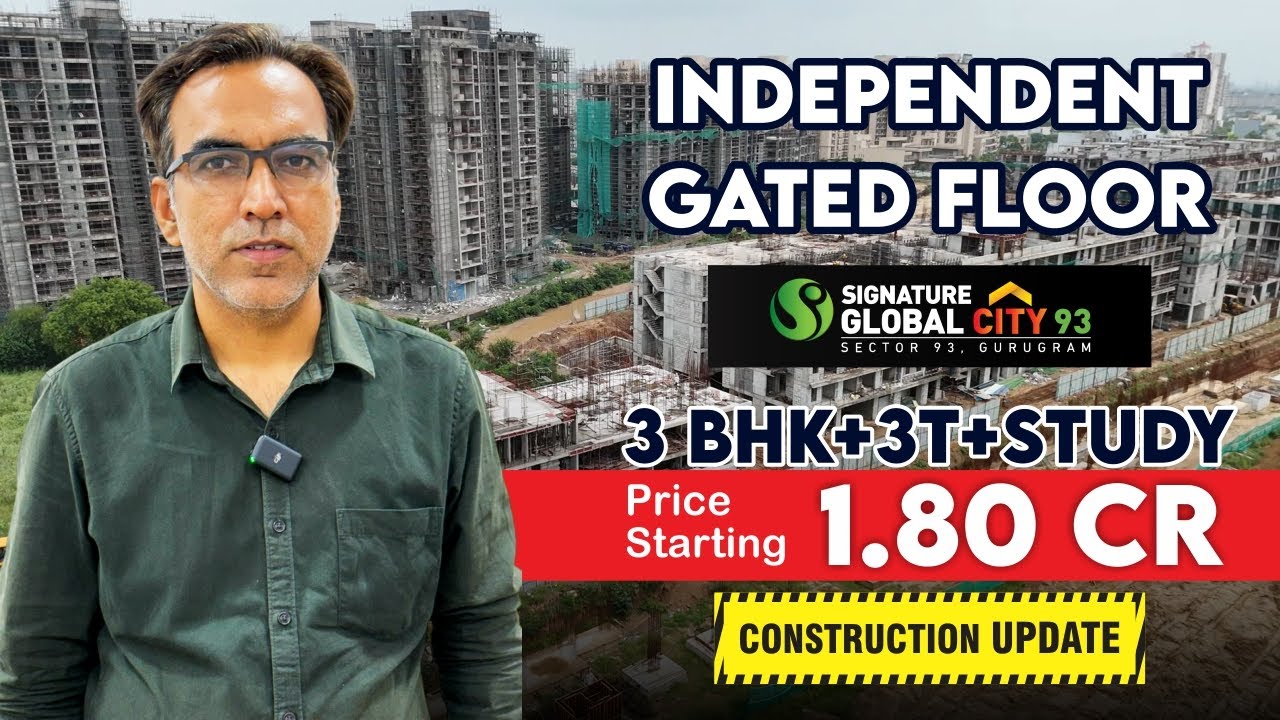 Independent Gated Floor| Signature Global City 93| Resale Unit available