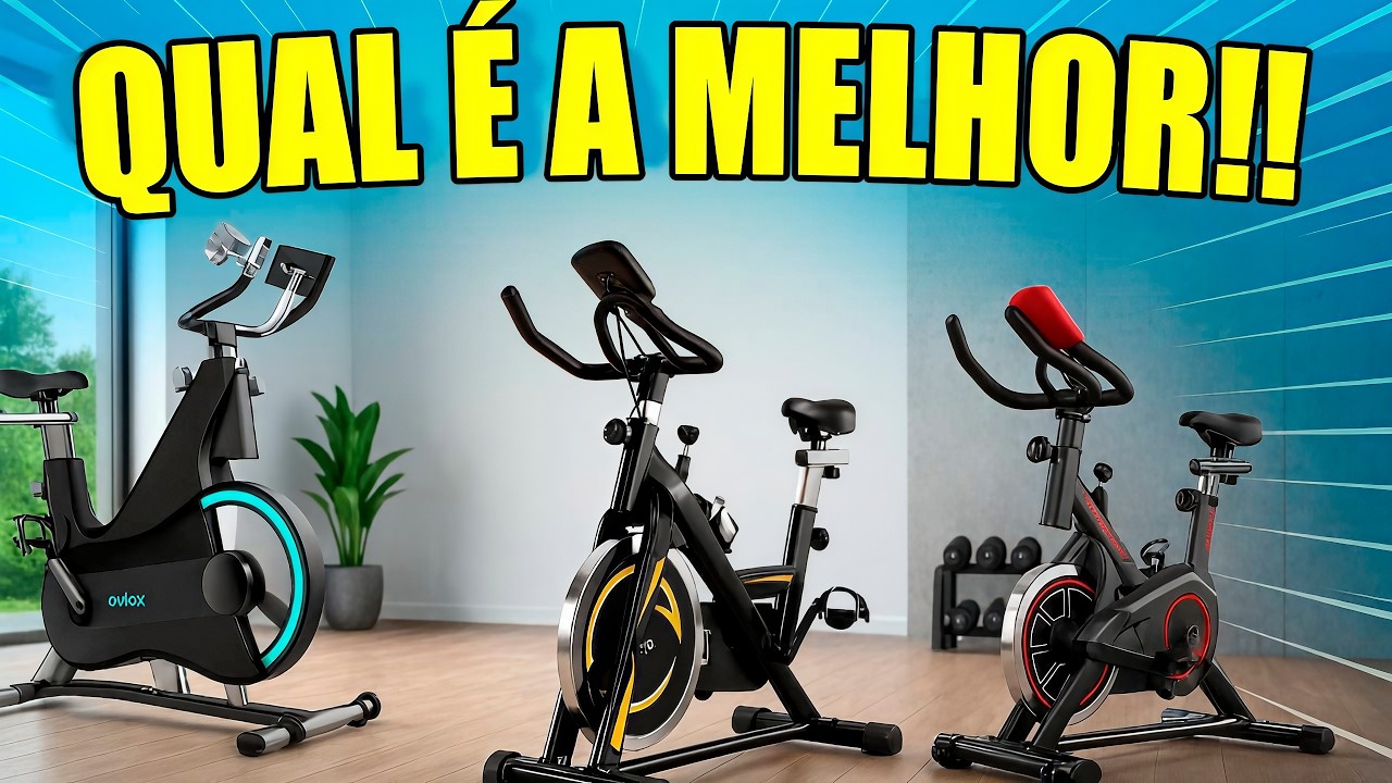 As 3 Melhores Bicicletas de Spinning Baratas para Treinar em Casa