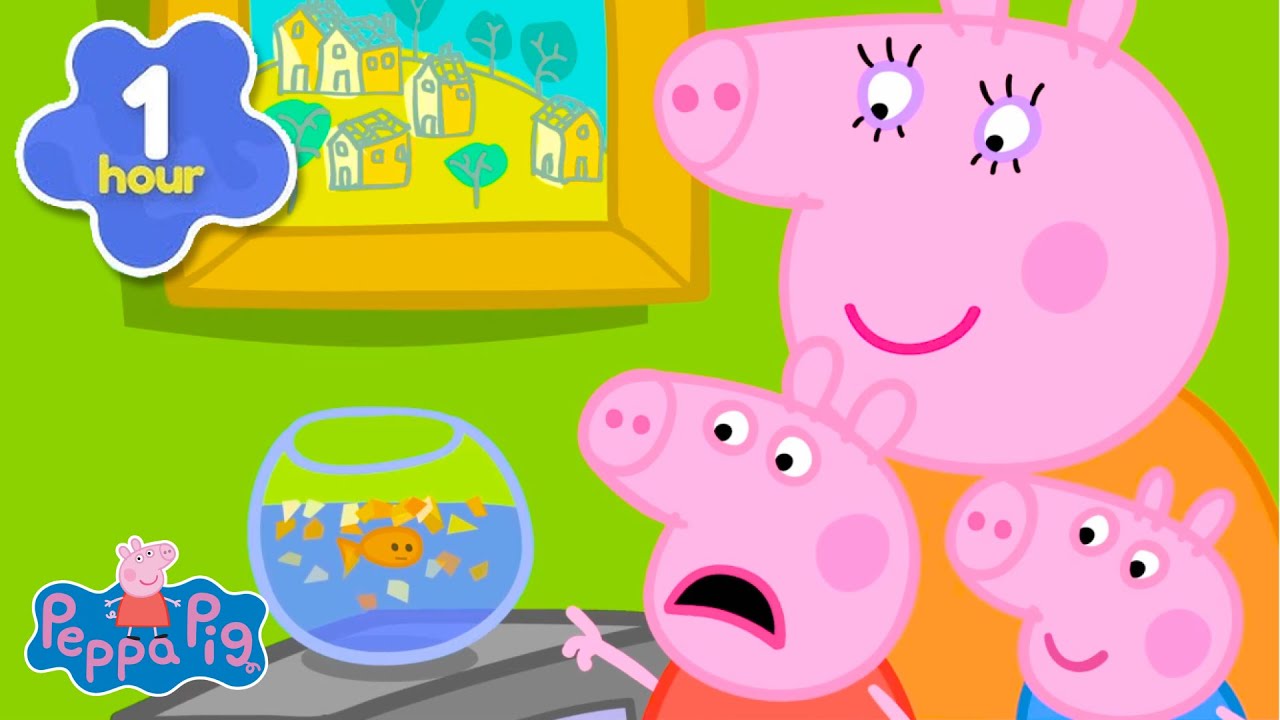 🐟Goldie de goudvis gaat naar de dierenarts! | Peppa Pig Nederlands | Tekenfilms voor kinderen