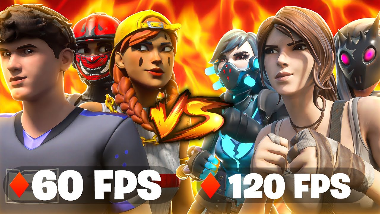 I Hosted A STACKED 60FPS vs 120FPS Console 1v1 Tournament for $100...