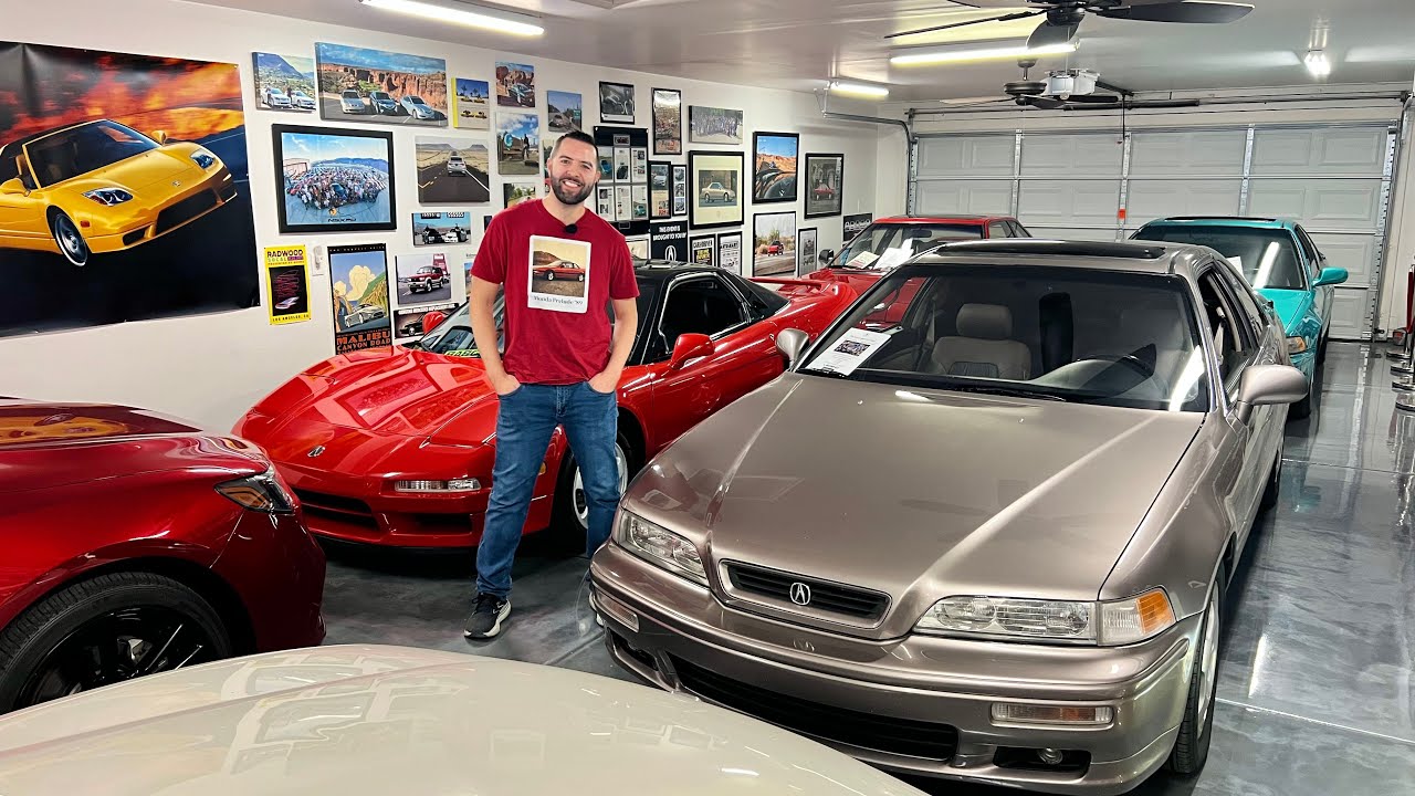 Познакомьтесь с крупнейшим в мире коллекционером автомобилей Acura.