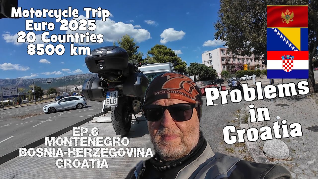 Euro Tour 2025, 20 Countries, 8500 km,Ep.6, Problems In Croatia
