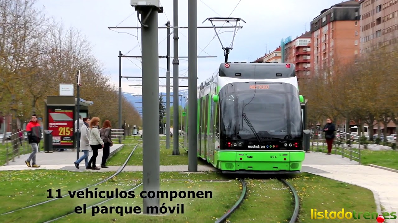El tranvía de Vitoria-Gasteiz