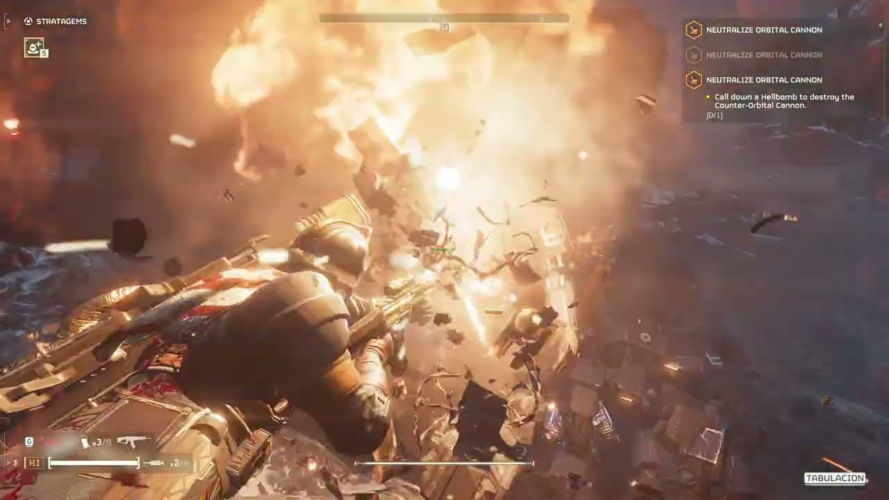 Helldivers 2: Neutralize Orbital Defenses. Bots Solo Max Difficulty (Full Map Clear/ no Deaths)🤖
