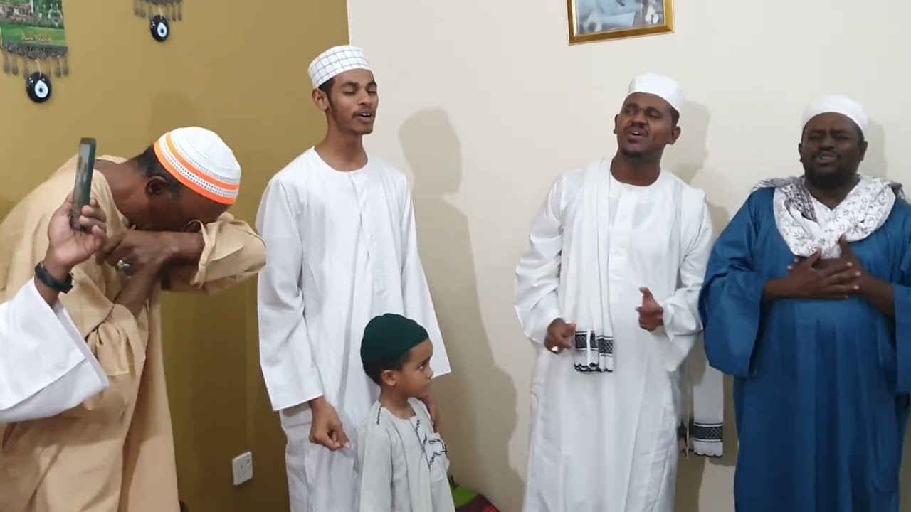 طلع البدر علينا .. أداء المشائخ مازن وعبدالله وإبراهيم.. الدوحة منزل د. شيخ محمد أحمد الدوحة 2022