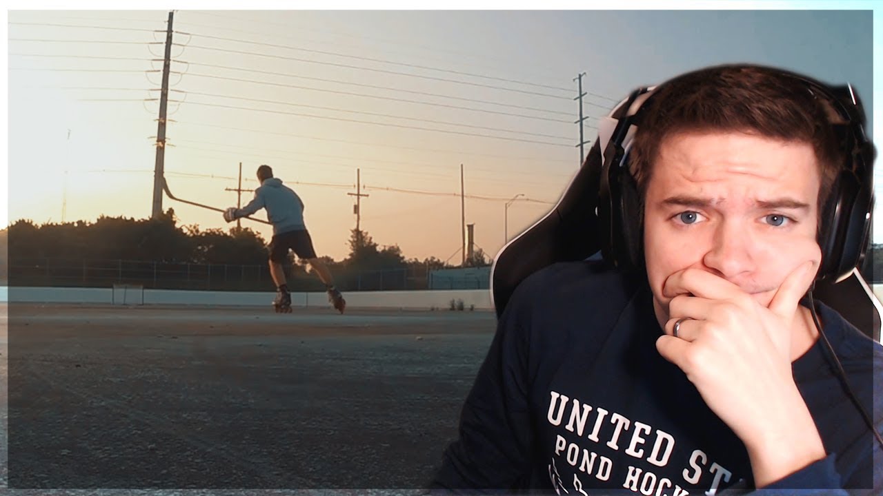 REACTING TO MY OLD HOCKEY VIDEOS