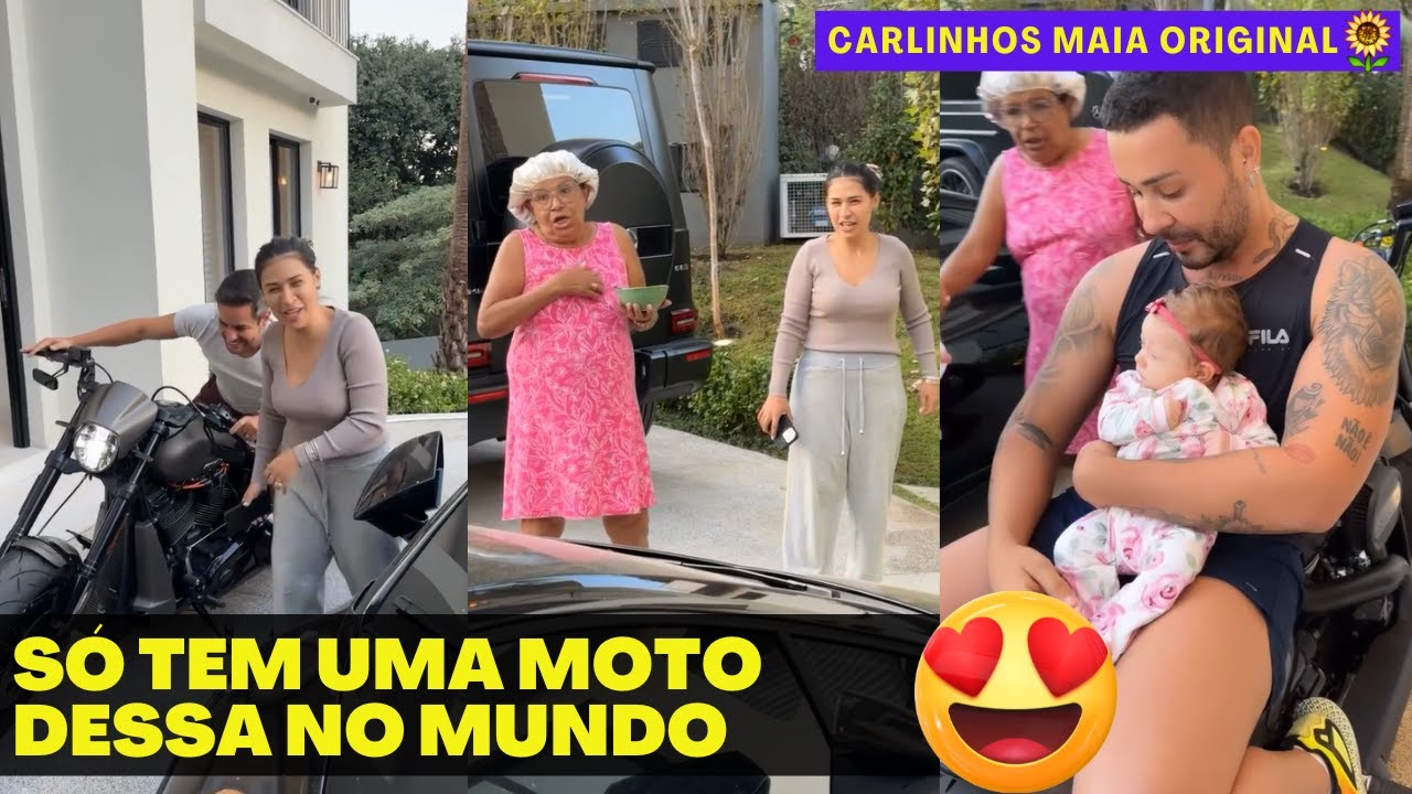 CHEGOU SIMONE MENDES | CARLINHOS MAIA GANHOU UM PRESENTE RARISSO! 😲😲 | CARLINHOS MAIA 🌻