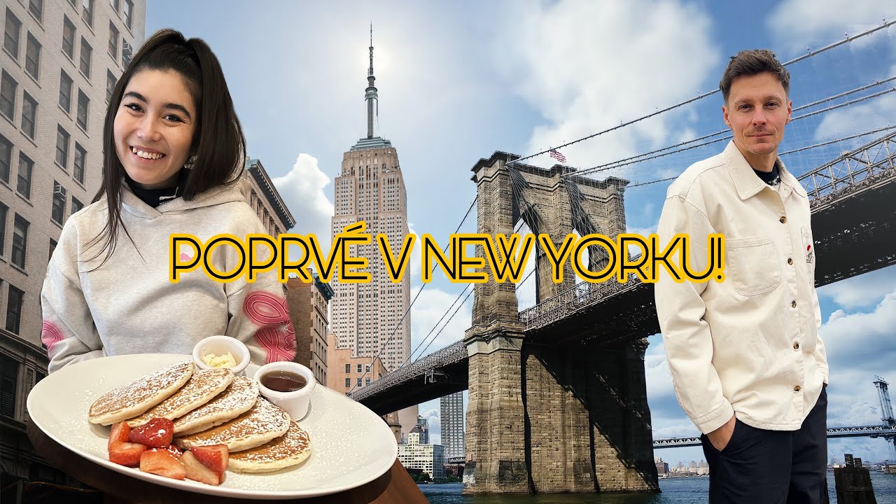 #NAOMAXLOG 61 | Moje poprvé v New Yorku a ty největší lívance!