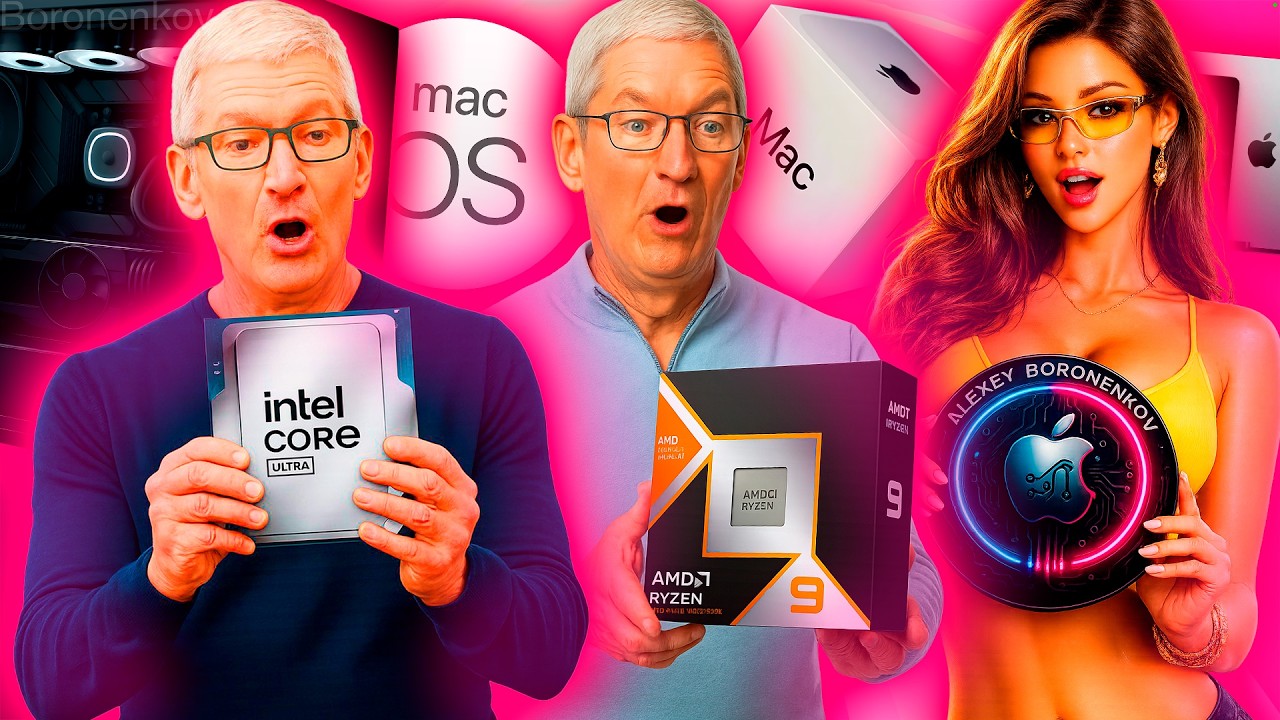 🎁ЛУЧШЕ ЛИ MACOS ДОМА В PC?!🔥 - ALEXEY BORONENKOV | 4K