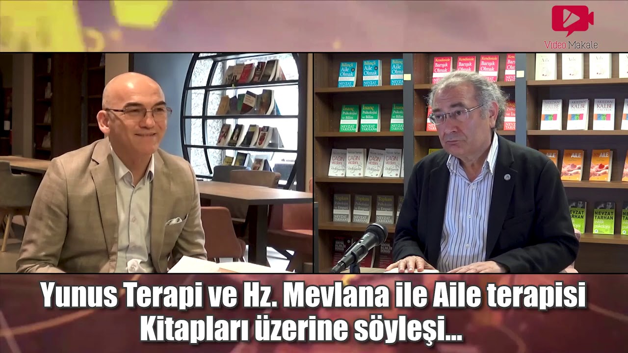 Hz. Mevlana ile Aile Terapisi ve Yunus Terapi kitapları üzerine söyleşi