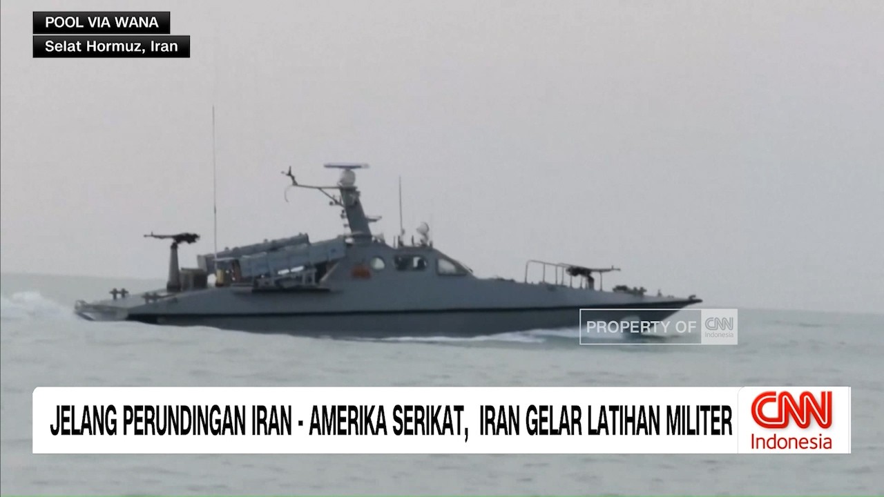 Jelang Perundingan Iran  Amerika Serikat, Iran Gelar Latihan Militer
