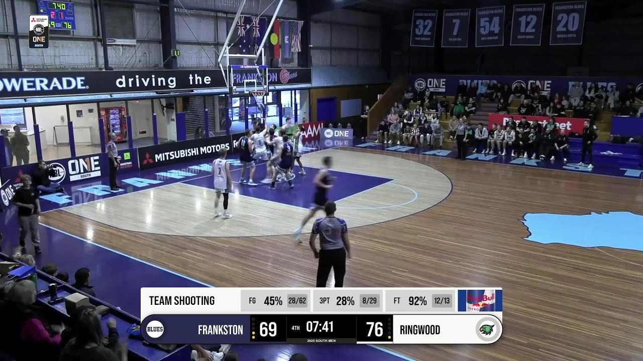 Michael Harris with 25 Points vs. Ringwood Hawks