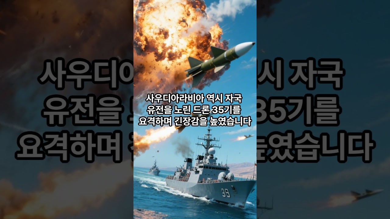 이란 보복 공격! 확전 공포 여전하다 #shorts