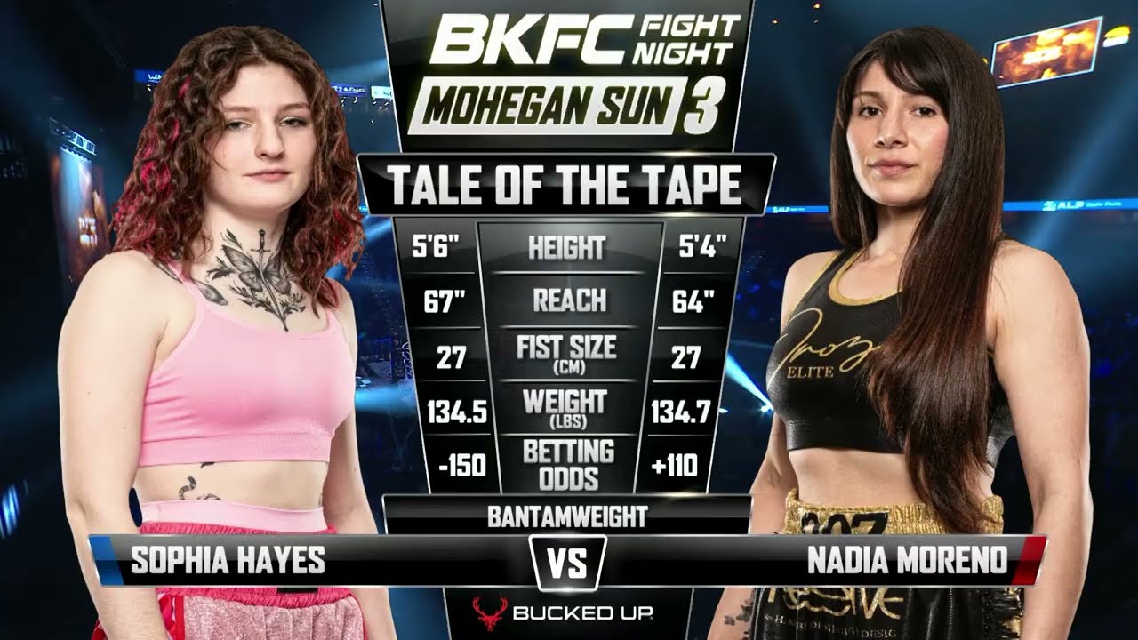 BKFC Fight Night: Mohegan Sun 3 JUST FIGHTS | CRAZY Heavyweight Main Event