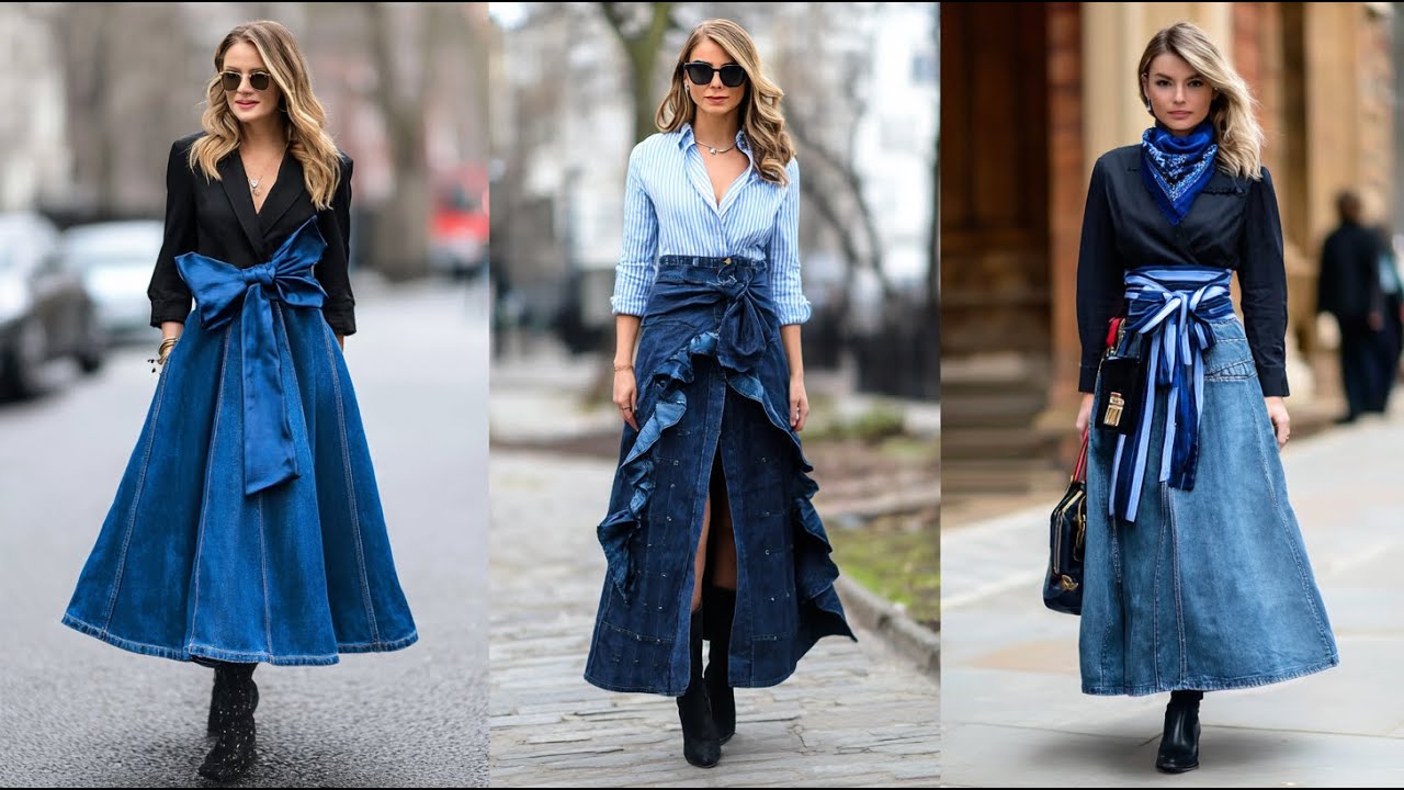 2026 Denim Skirt Trends | Timeless, Chic & Effortless Outfit Ideas
