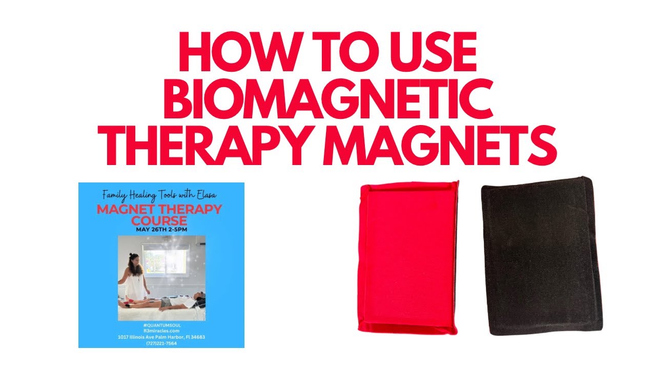 How to use your new felt biomagnetic therapy magnets