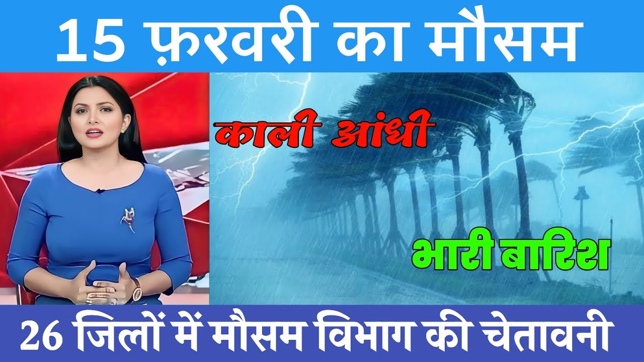 15 फरवरी का मौसम| today weather update, heat wave, #Mausam_ki_jankari #Lucknow_weather #आज_का_मौसम