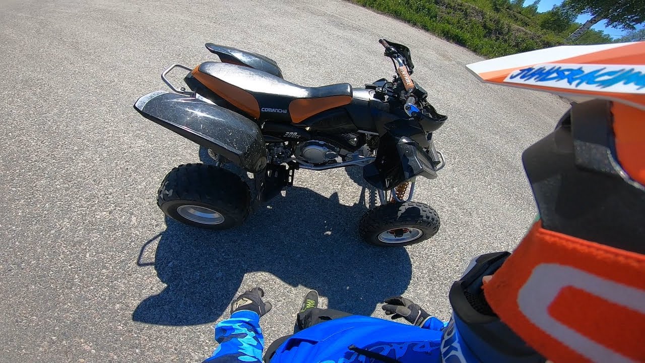 Testissä Mazzan mönkijä! - Comanche 300cc