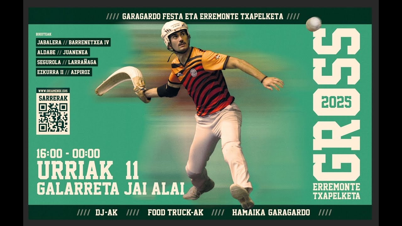 🎥 GROSS ERREMONTE JAIALDIA 2025 – Aurkezpen ofiziala Galarretan! 🍻🏆