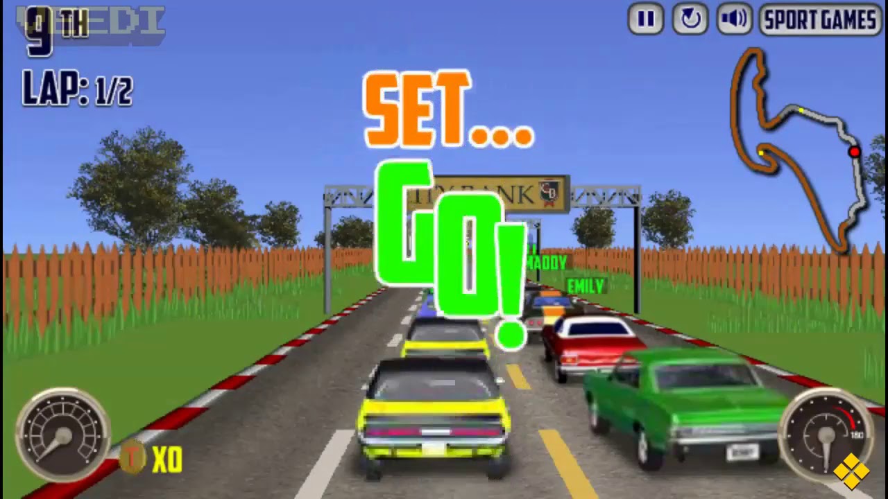 V8 Muscle Cars | Full Game Walkthrough | FREEGAMES66