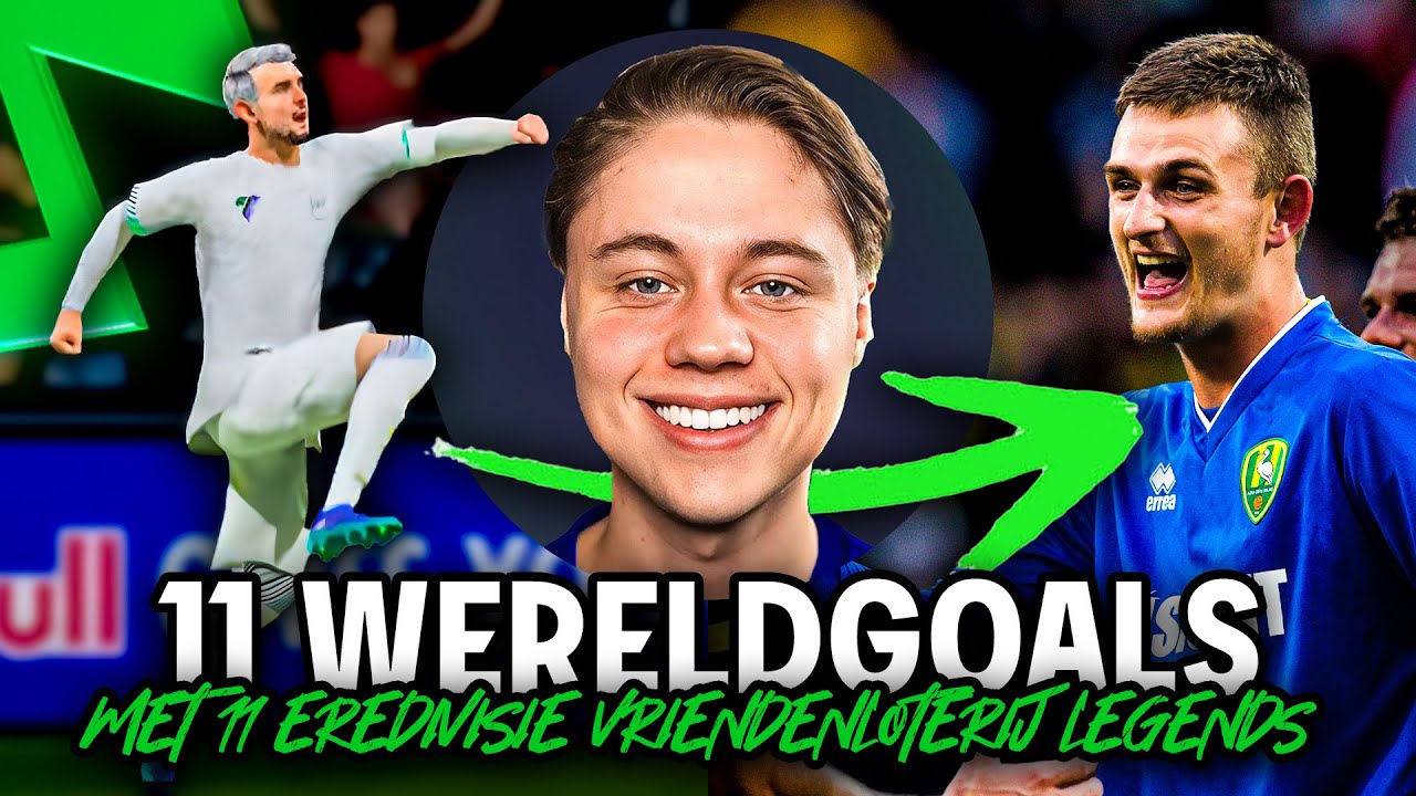 Een WERELDGOAL SCOREN met ELKE POSITIE op het VELD!
