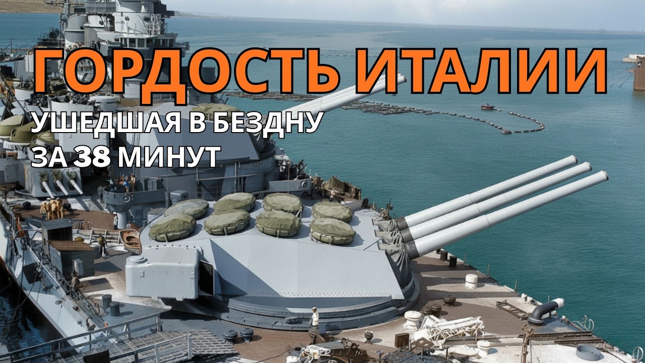 Гордость Италии, Ушедшая В Бездну За 38 Минут!