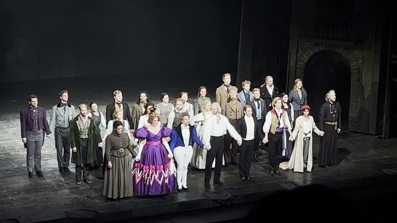 Les Misérables (Antwerp) curtain call - October 21, 2023