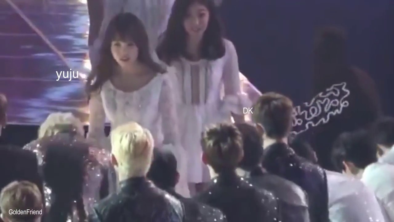 GFRIEND's Yuju and SEVENTEEN's DK Moments on MMA 2016   YouTube