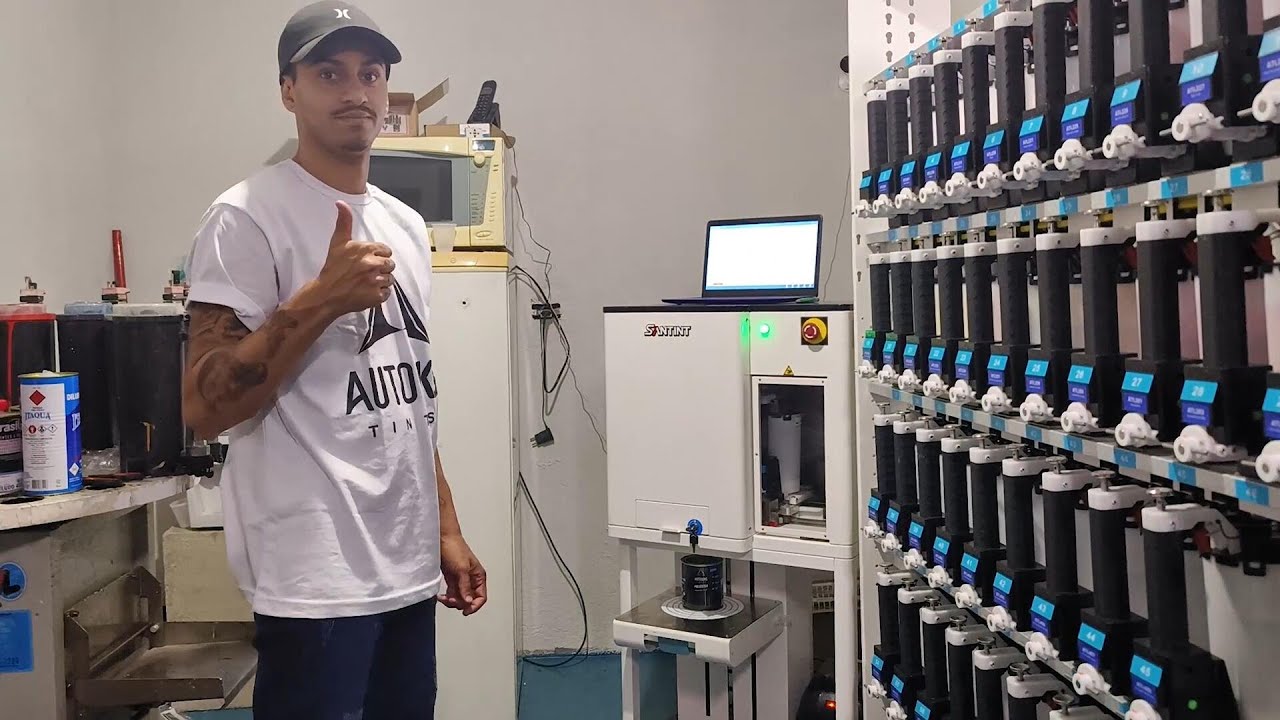 Santint AC1 Automatic Dispensing System in Brazil
