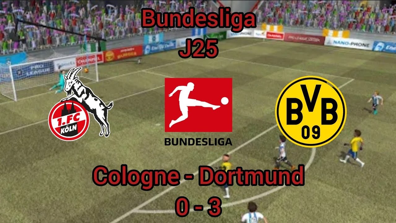 Pro League Soccer/ Cologne - Dortmund/ Bundesliga J25
