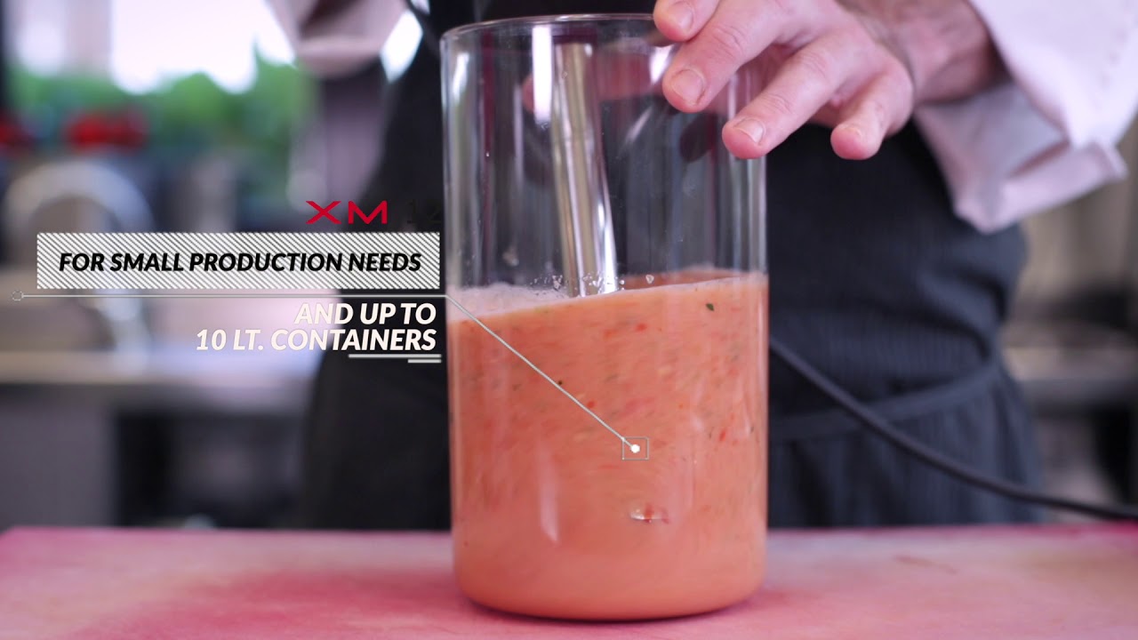 XM-12 by Sammic: The commercial compact immersion blender