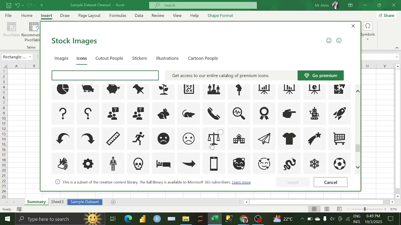Elements of a Dashboard