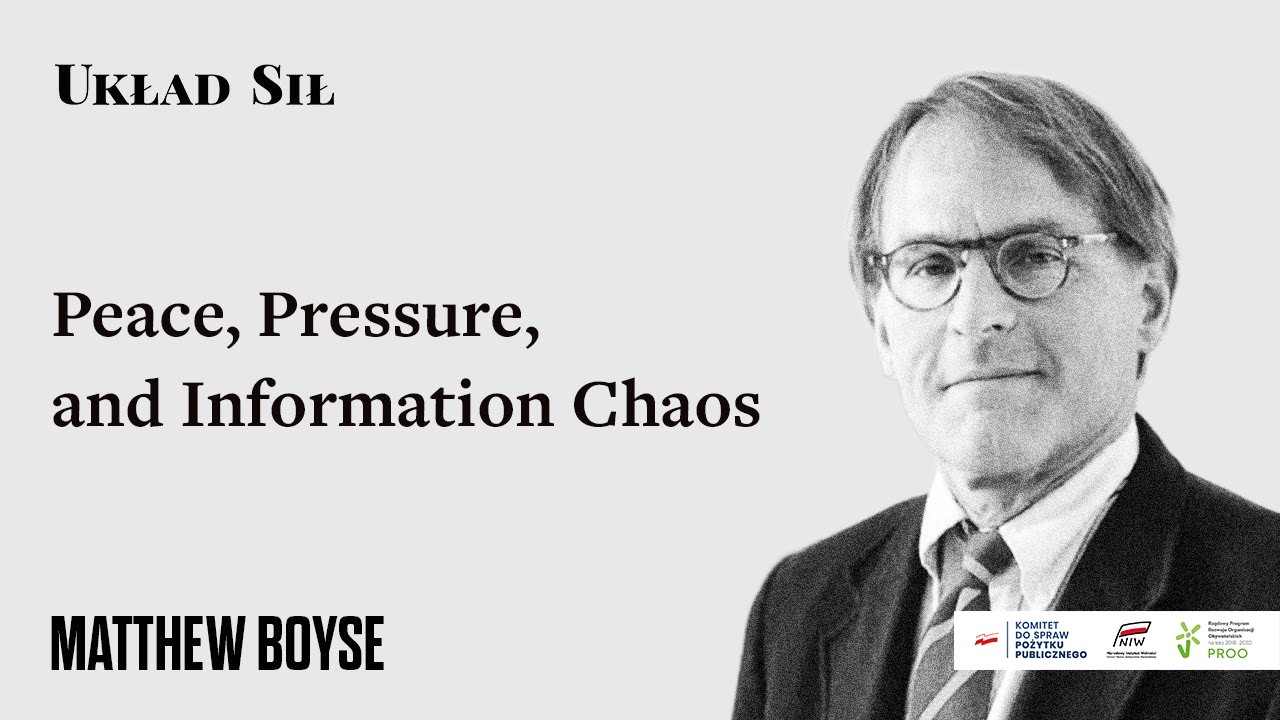 Peace, Pressure, and Information Chaos: Matthew Boyse on America’s Strategy in the War in Ukraine
