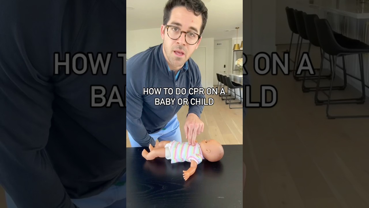 How To Do CPR on a Baby or Child | Lifesaving Steps from Pediatrician Dr. Yoshi