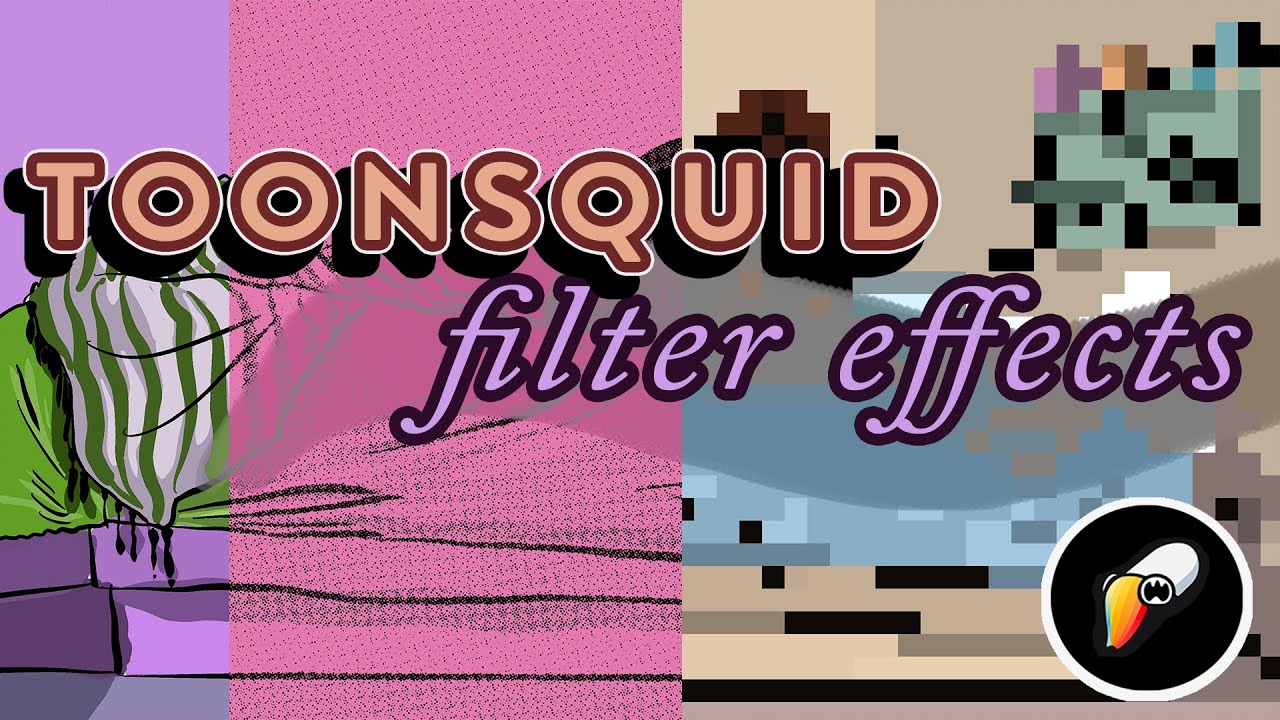 Toonsquid 2.0: Фильтры эффектов