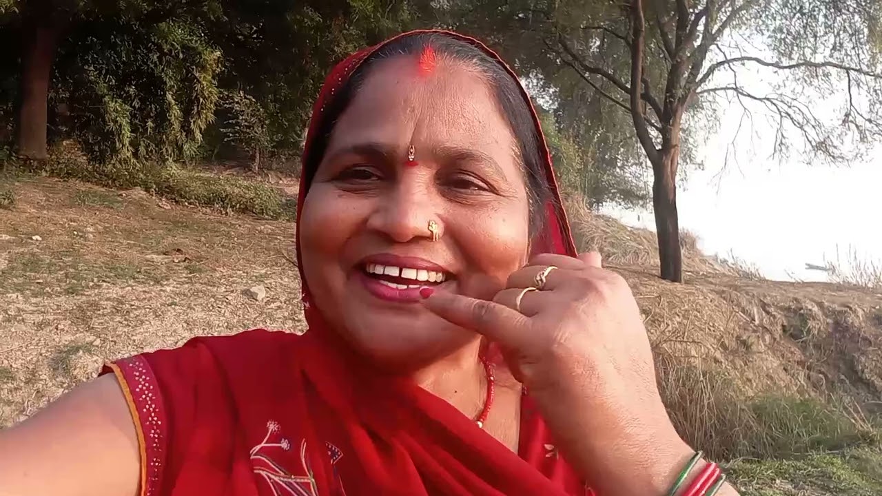 Nadiya kinare Mora gaon ho more Ghar ahiya kanhaiya Pushpa Prajapati ji 