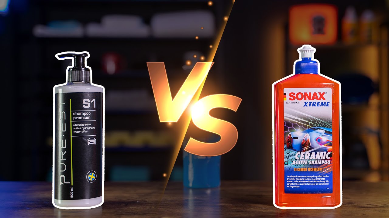 SONAX XTREME Ceramic Active Shampoo VS Pure:est S1 VS Gyeon Bathe + | Shampooversiegelungen im Test