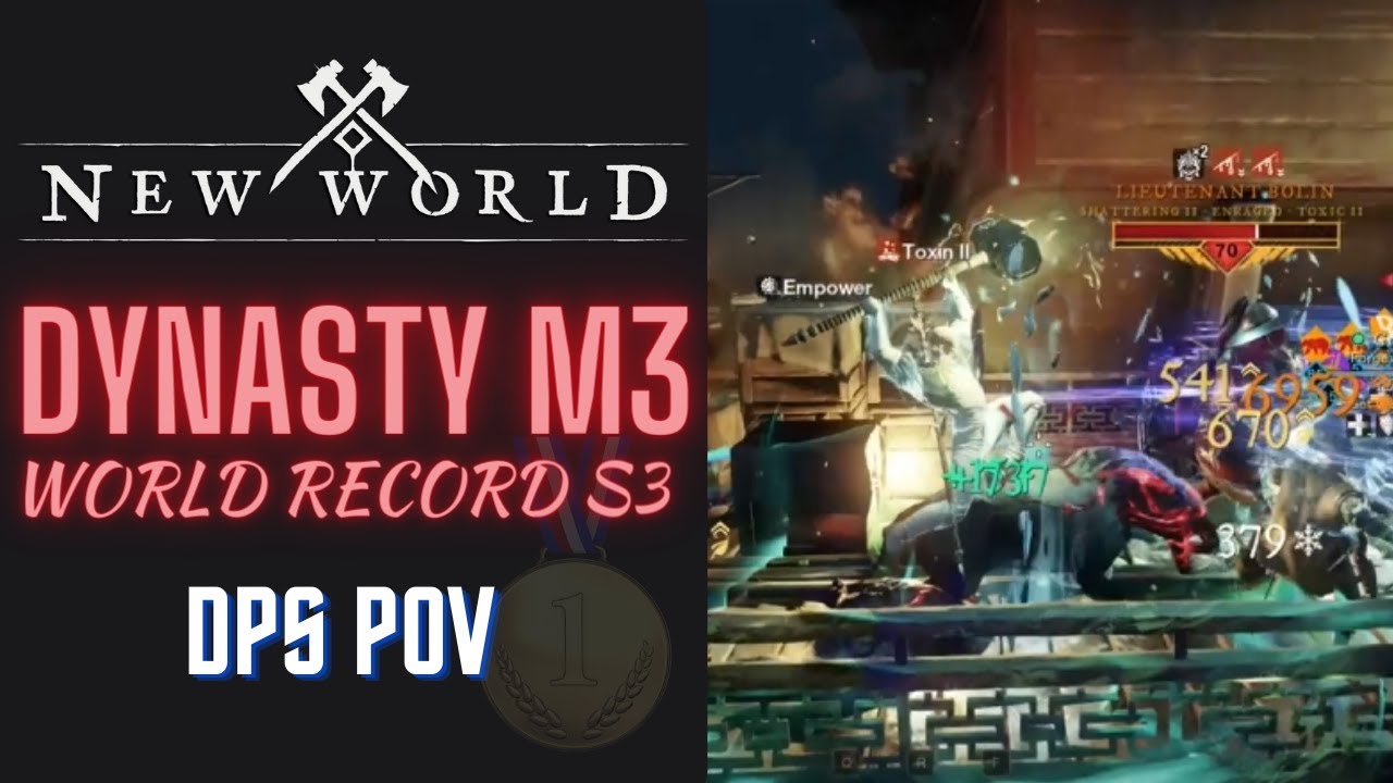 New World - Dynasty M3 Gold [DPS POV]