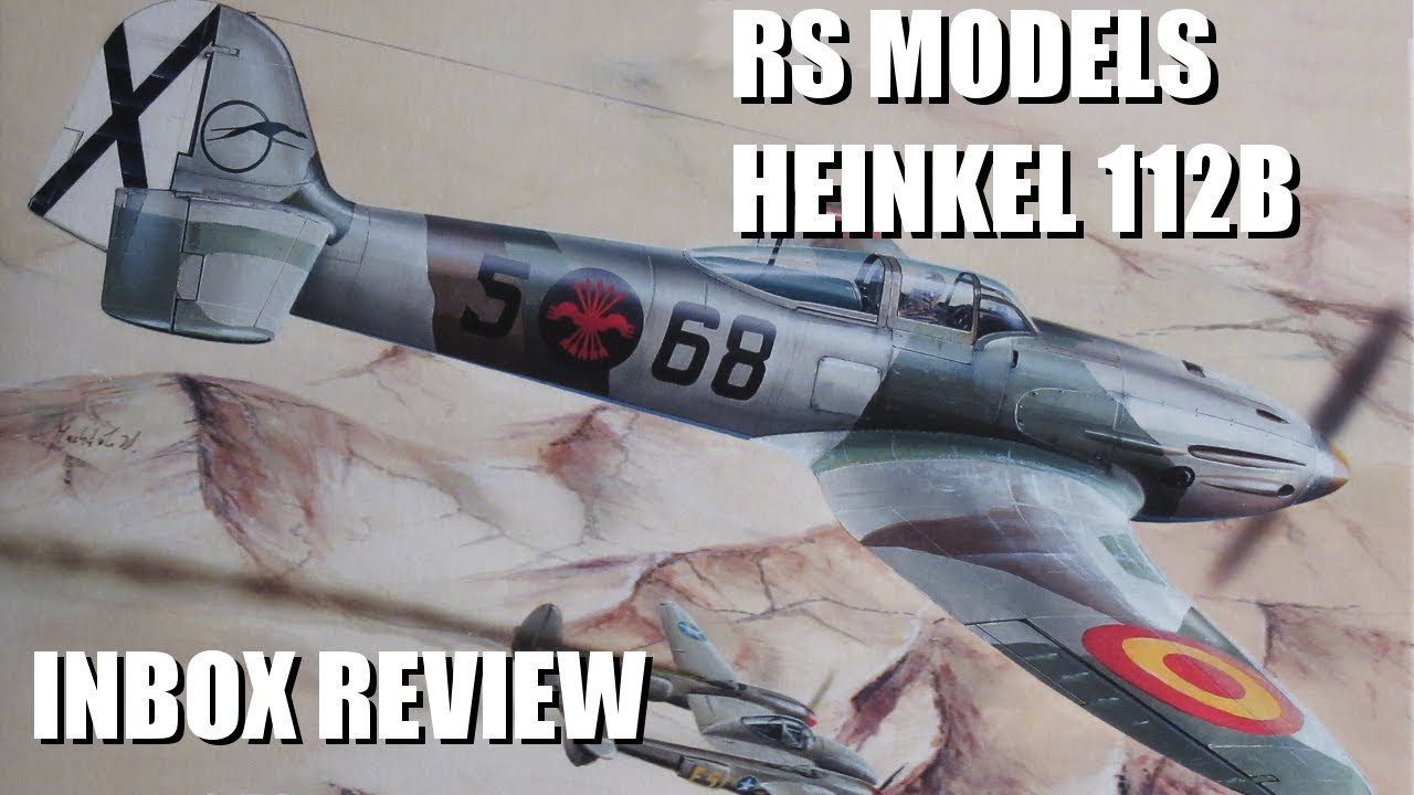 RS Models Heinkel 112-B 1/72 inbox review