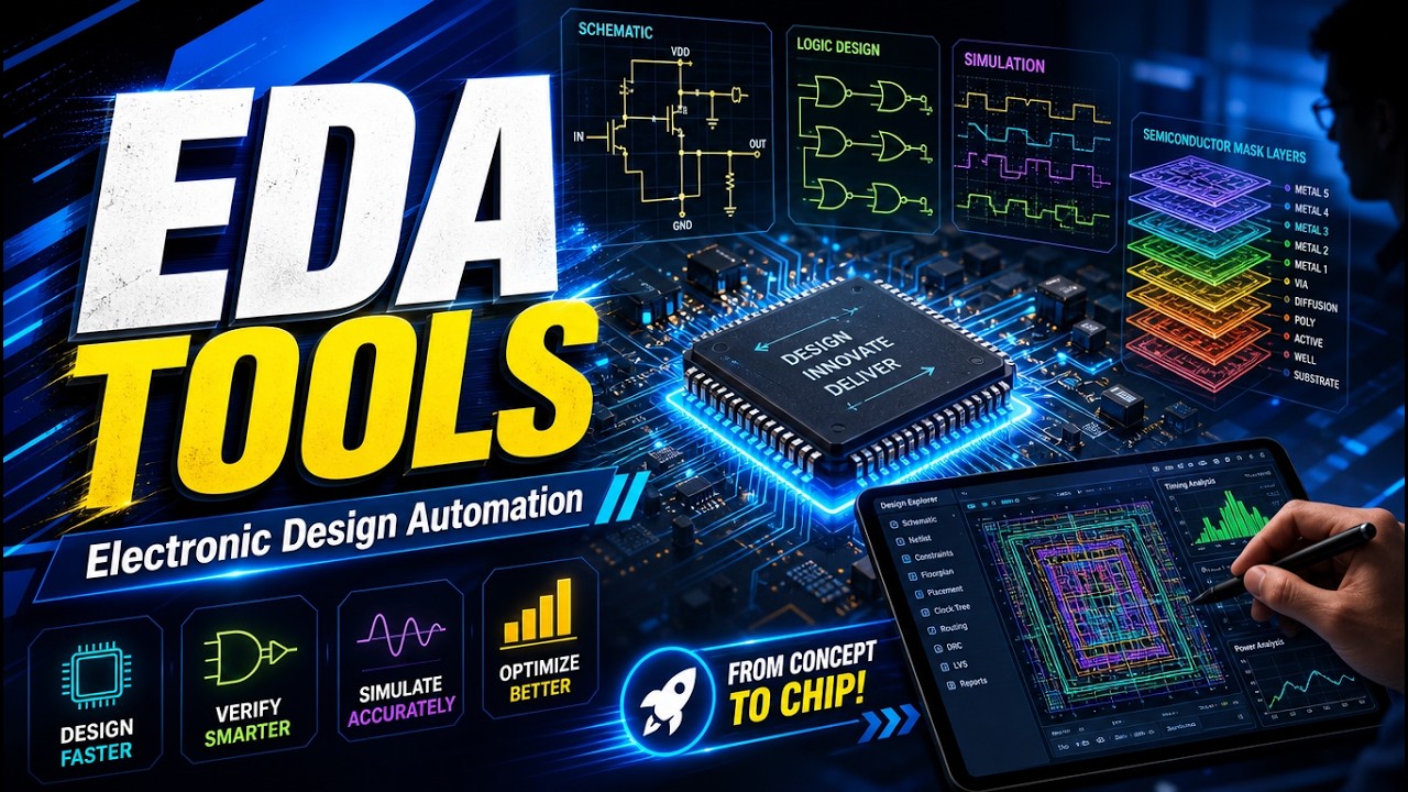 Electronic Design Automation EDA Tools (12 Minutes)